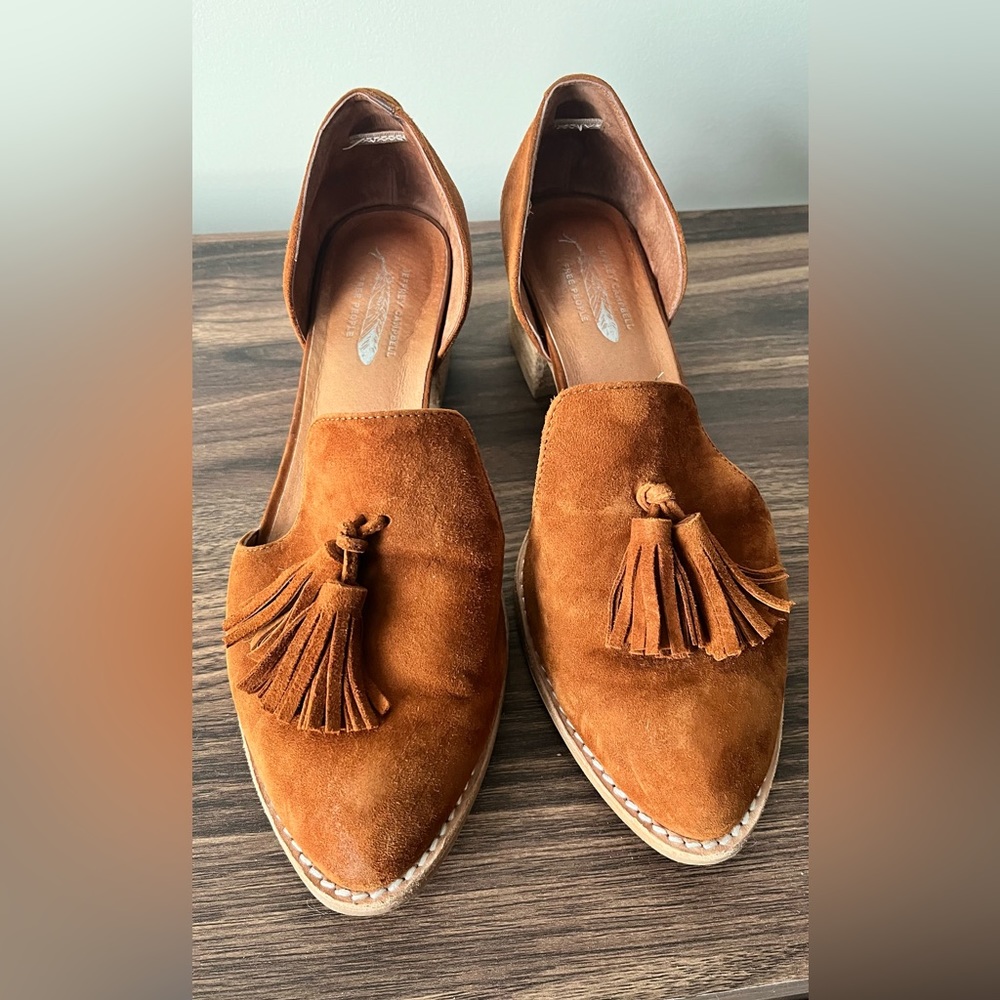 Free People Suede Sandals